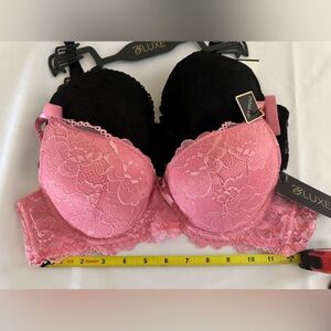 2- pack underwire lace bra set